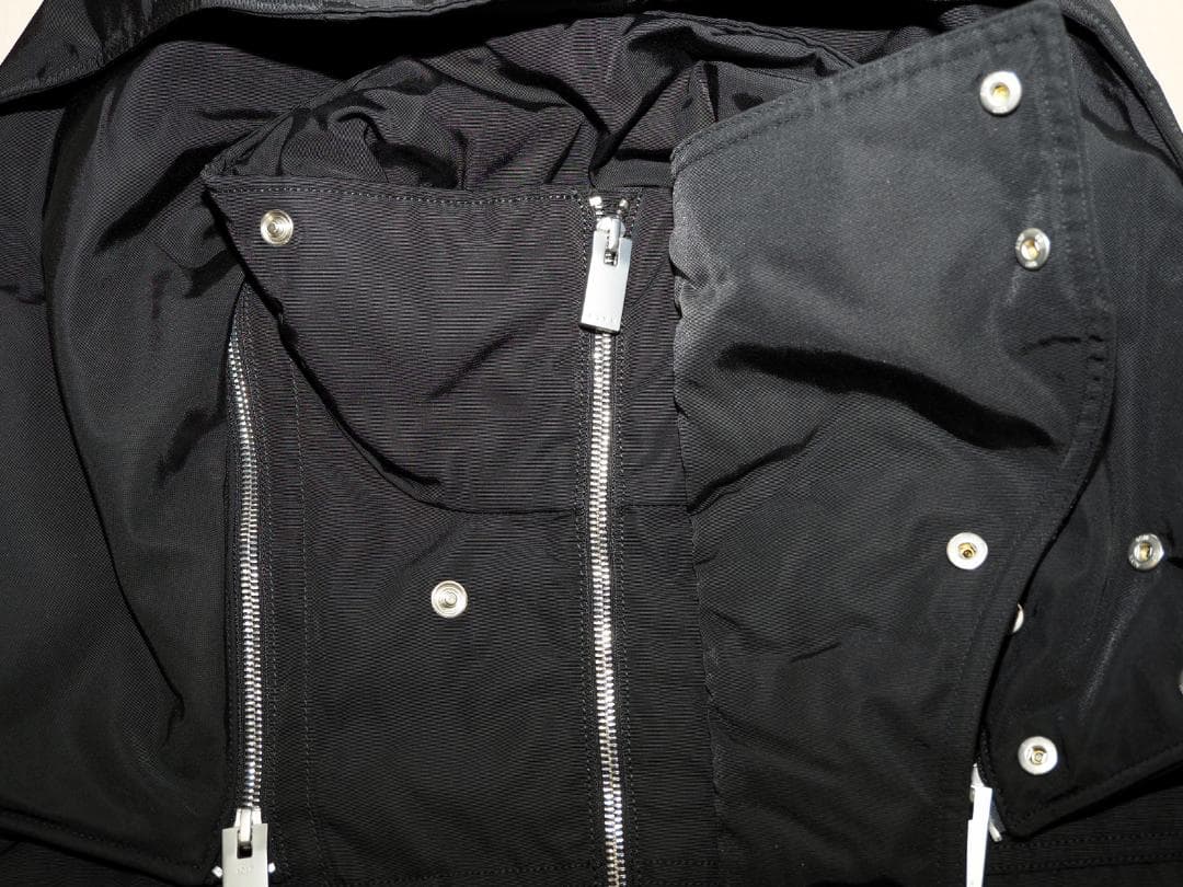 1017 ALYX 9SM アリクス 20AW中綿入りフーデッド比翼コートXS