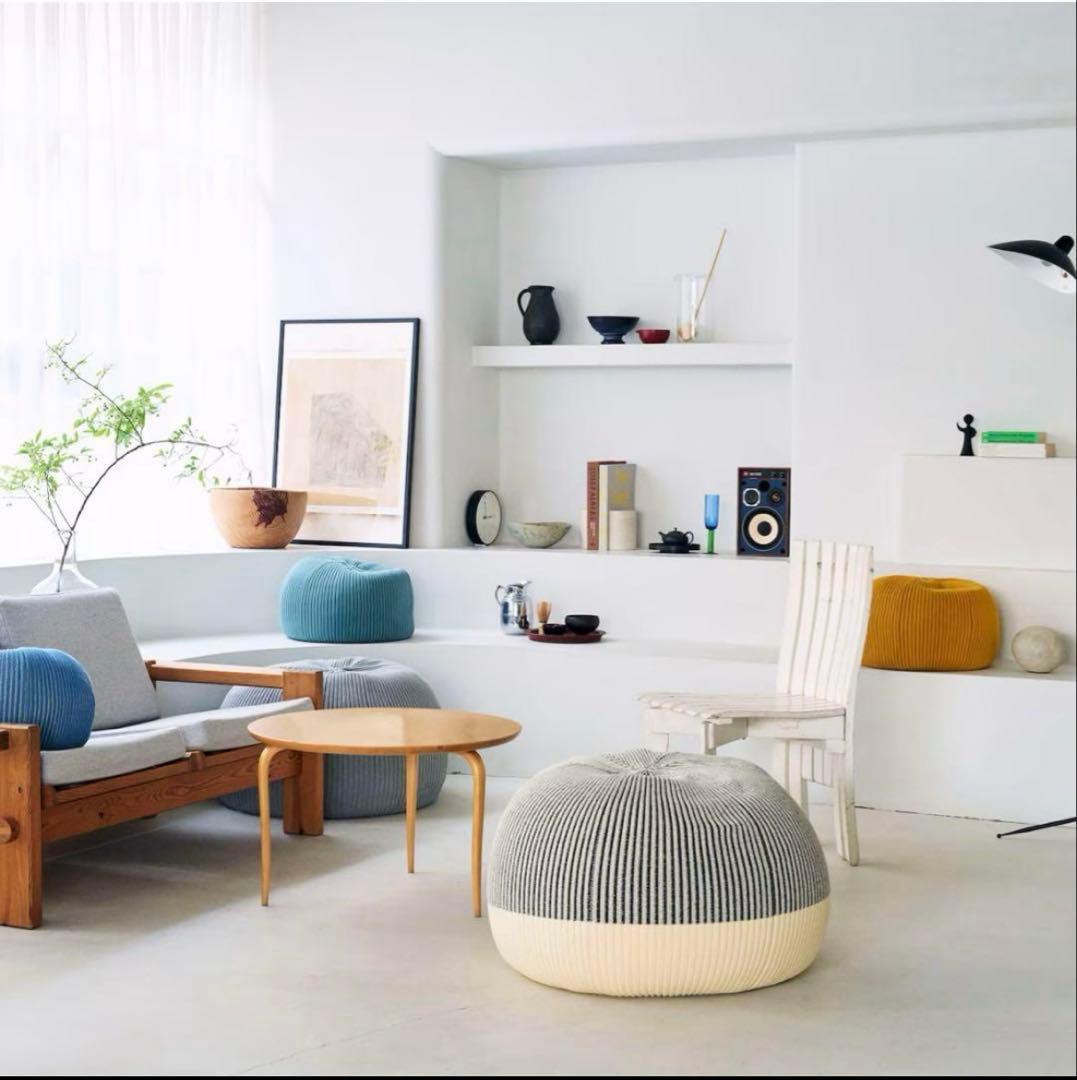 IDEE puuf イデー プーフ PUUF White×Black MIX