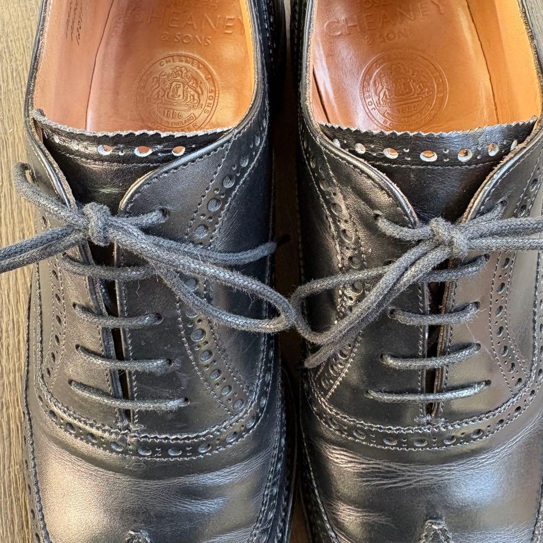 【JOSEPH CHEANEY】 ARTHUR Ⅲ / ブラックUK8(F)