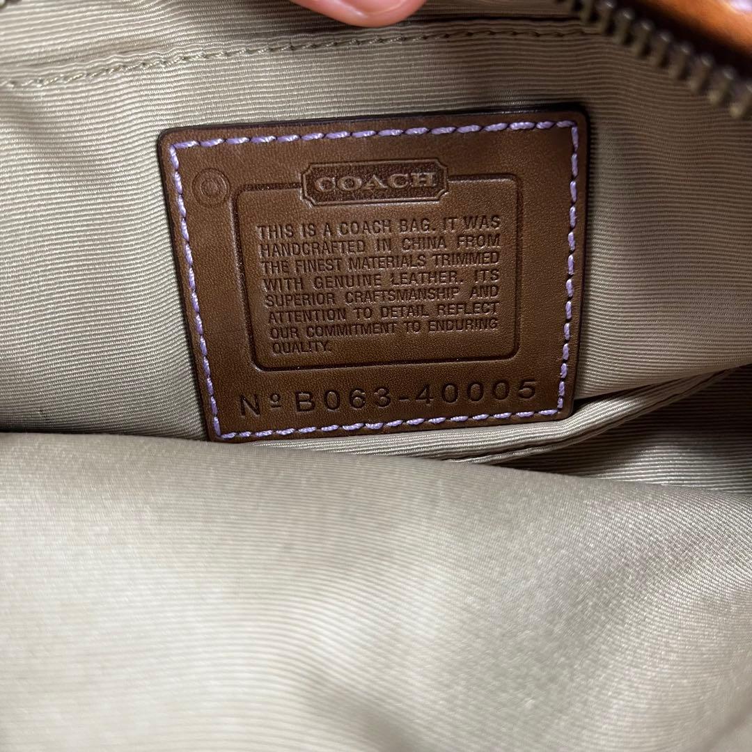 Coach コーチ アクセサリーポーチ バニティ パッチワーク