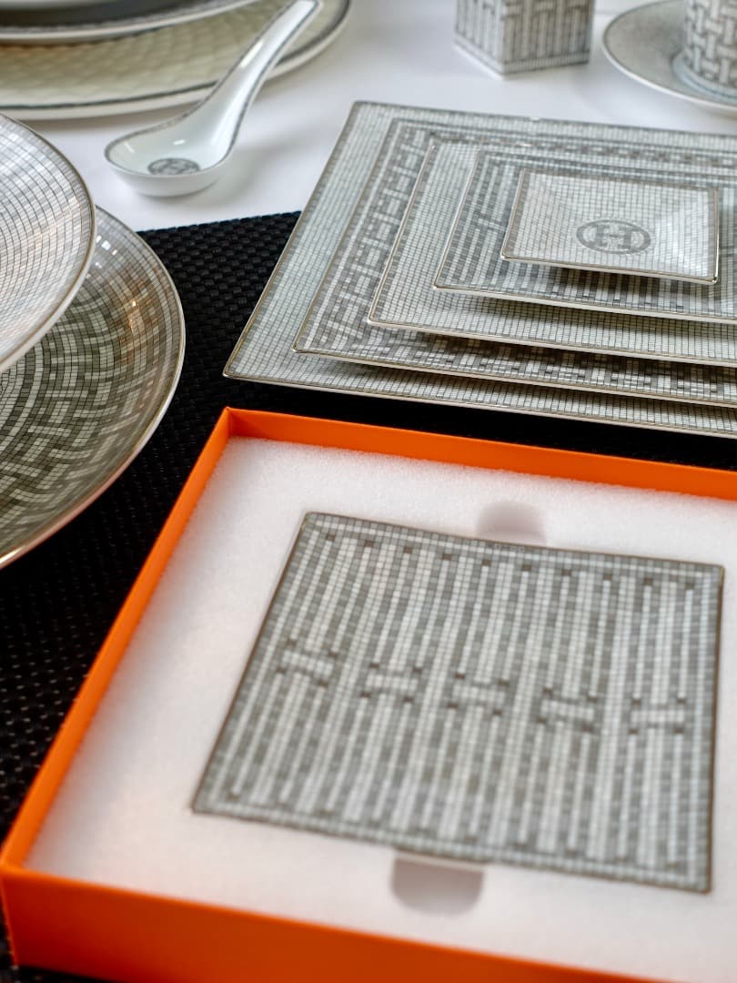 HERMES エルメス モザイク24 プラチナ プチカレ No2 新品未使用