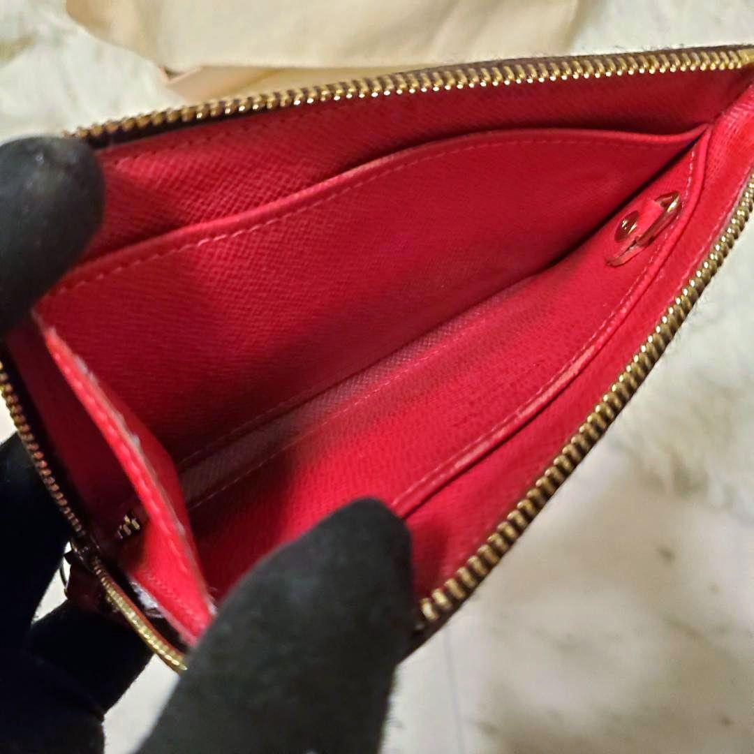 ルイヴィトン VUITTON 小銭入れ ケース エベヌ ダミエ クレ 希少