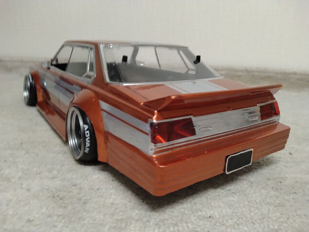 アオシマ 1/10 グラチャン RCボディ 430セドリック 塗装済 美品！