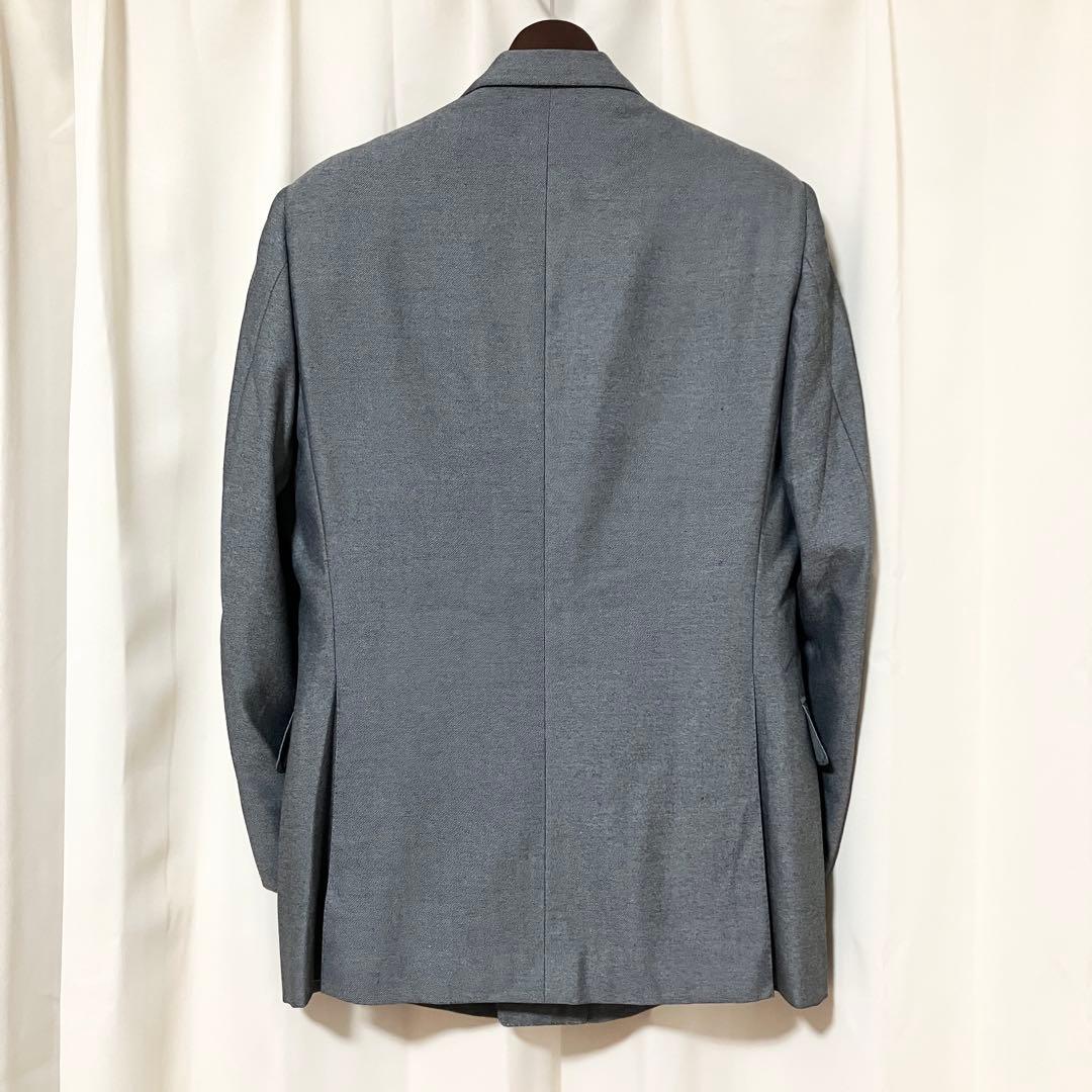 バーバリー 銀ボタン タスマニアウール ダブル セットアップ スーツ A5