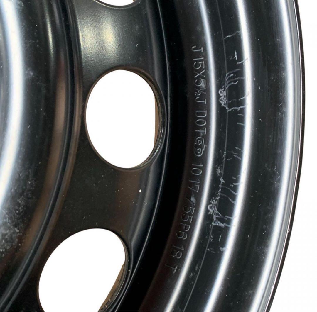 アルミホイール 4本トヨタ 純正 PCD100 4穴 ホイールキャップ付