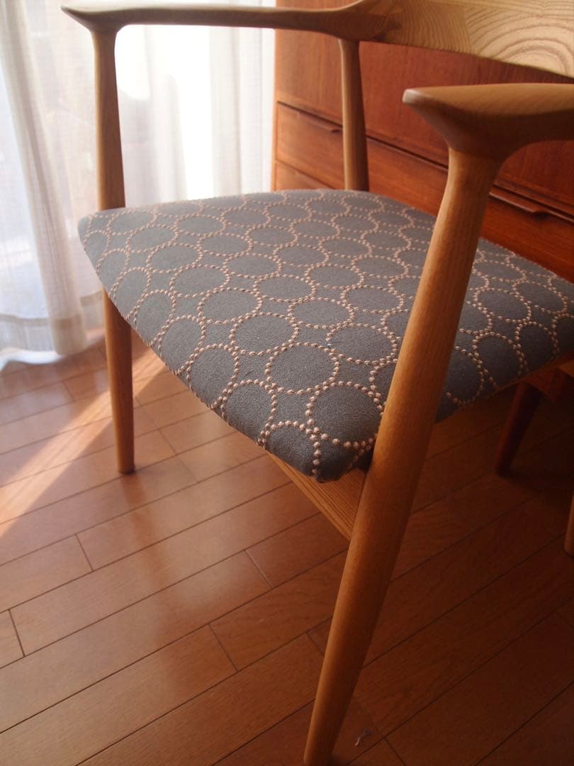 ゆうかさん専用 ミナペルホネン ハンドメイド アームチェア 生地 タンバリン