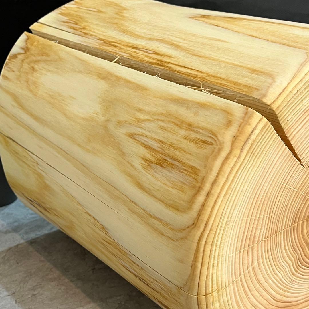 1072 切り株　丸太　スツール　ディスプレイ台　丸太椅子　チェア　インテリア