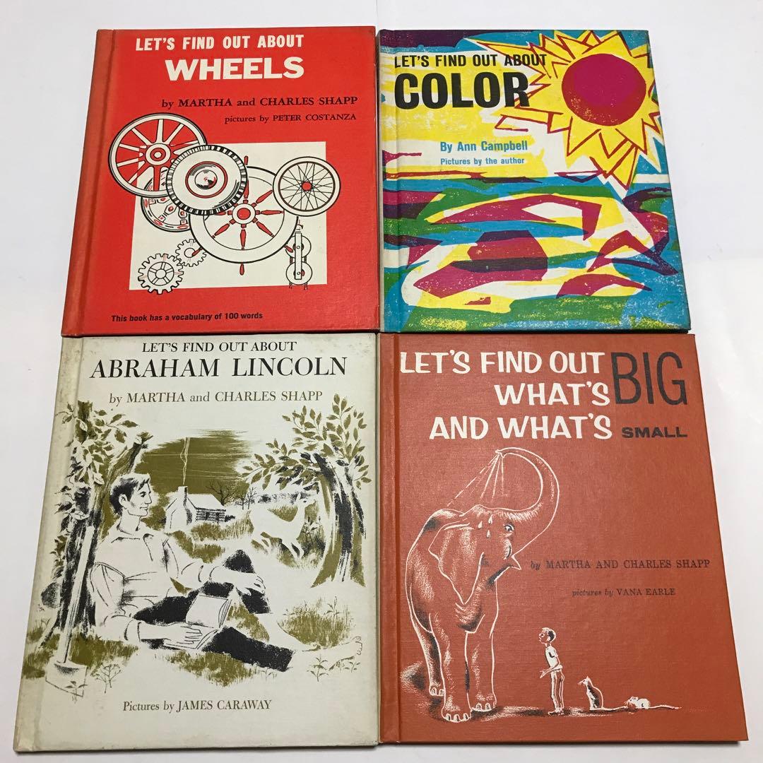 【レトロ・洋書】英語絵本／教材　LET'S FIND OUTシリーズ　全20冊