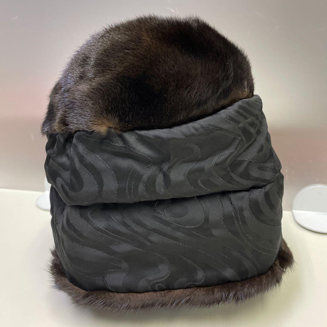 ヴィンテージ ミンク帽子