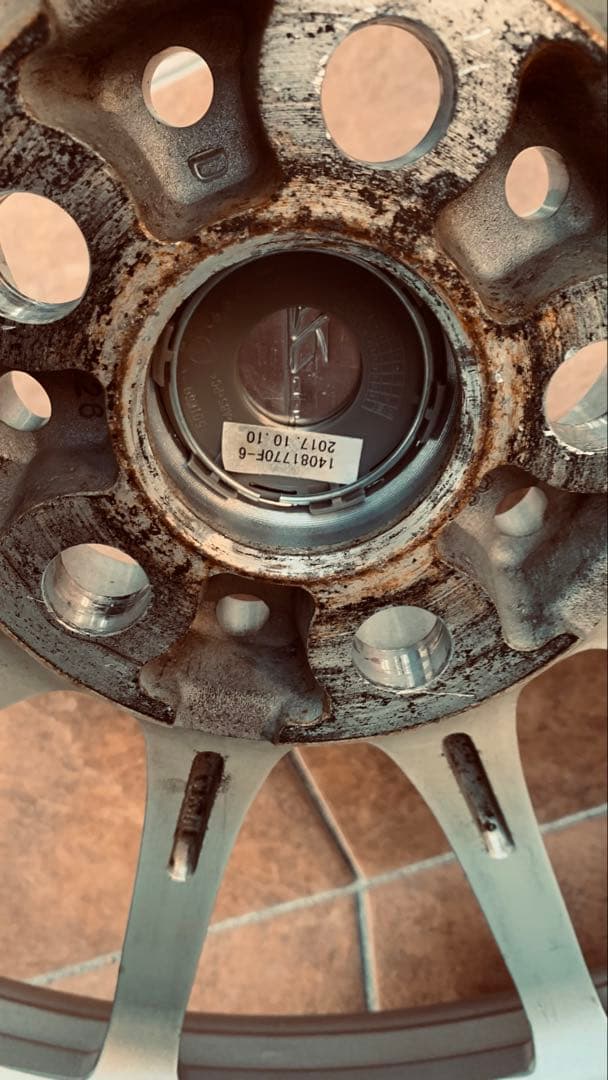 17インチ 7J PCD100 オフセット＋50 30プリウス50プリウスなど