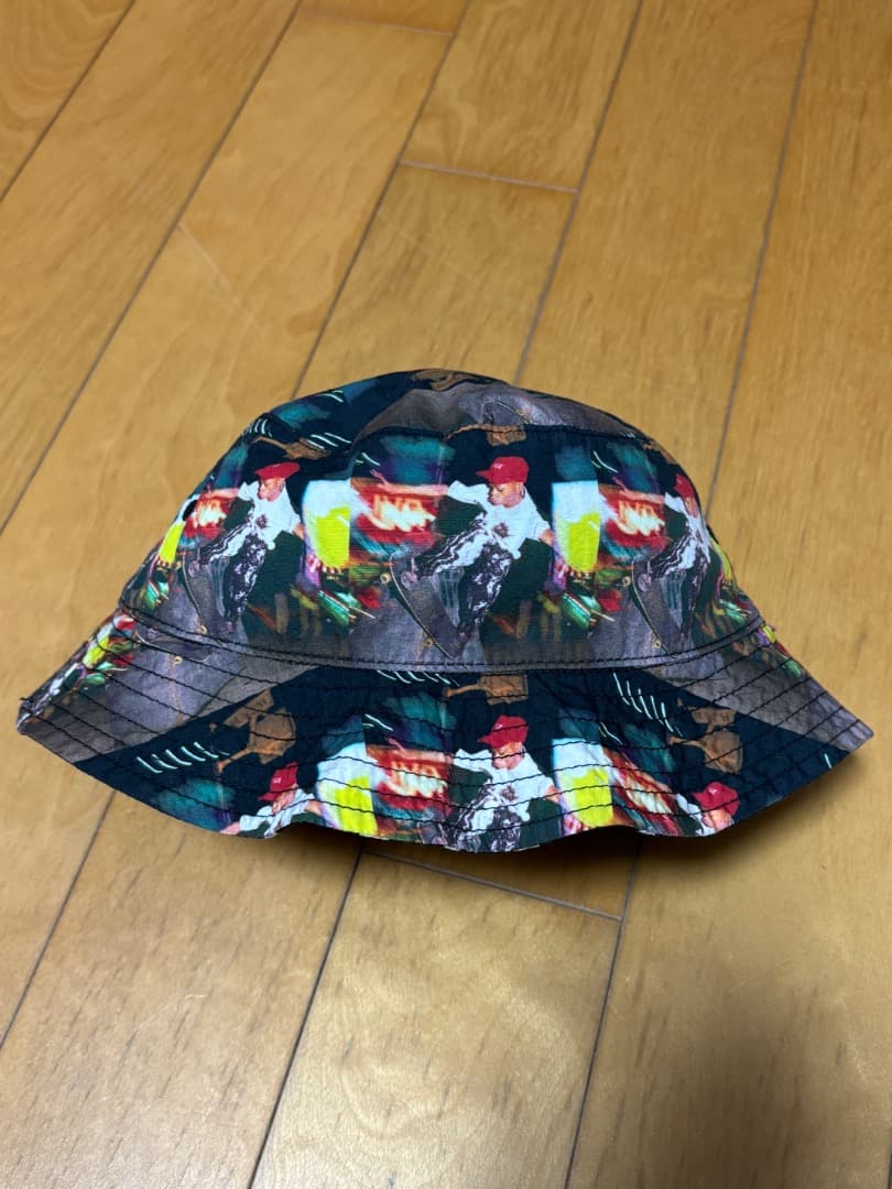 シュプリーム × コムデギャルソンシャツ バケットハット黒 M／L