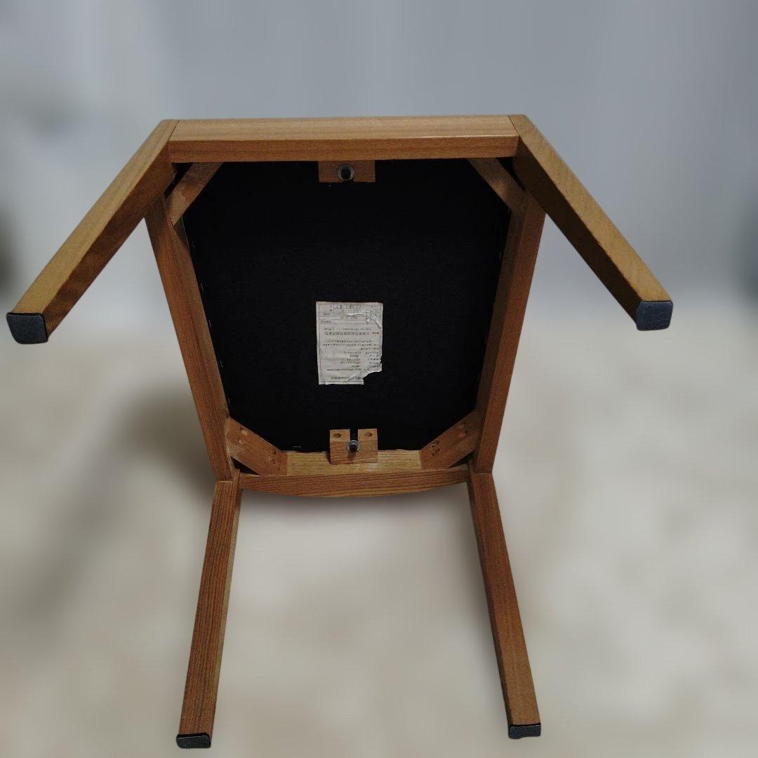 OTSUKA 大塚家具　タモ材　ハイバックチェア　椅子　１脚　木製　天然木②