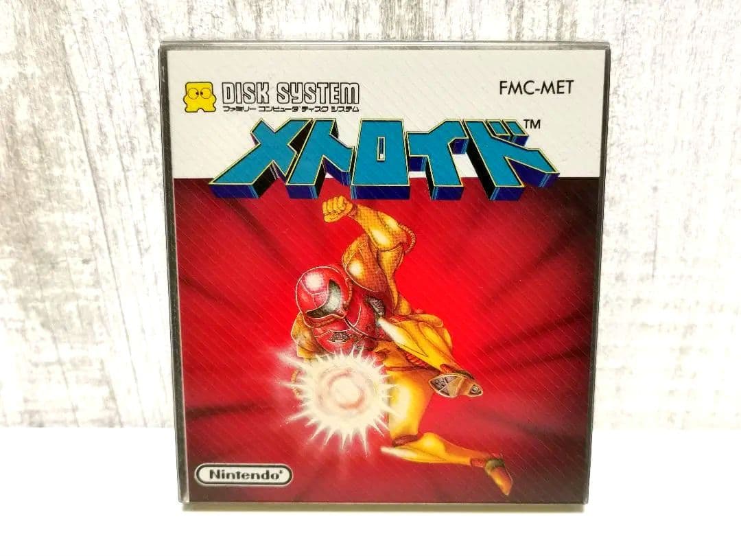 未開封品 メトロイド ファミコン ディスクシステム ニンテンドー FMC-MET