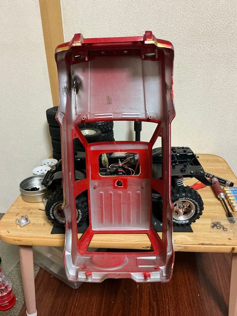 タミヤCC01 2代目パジェロ説明必ずお読みください！！動作品お値下げ可