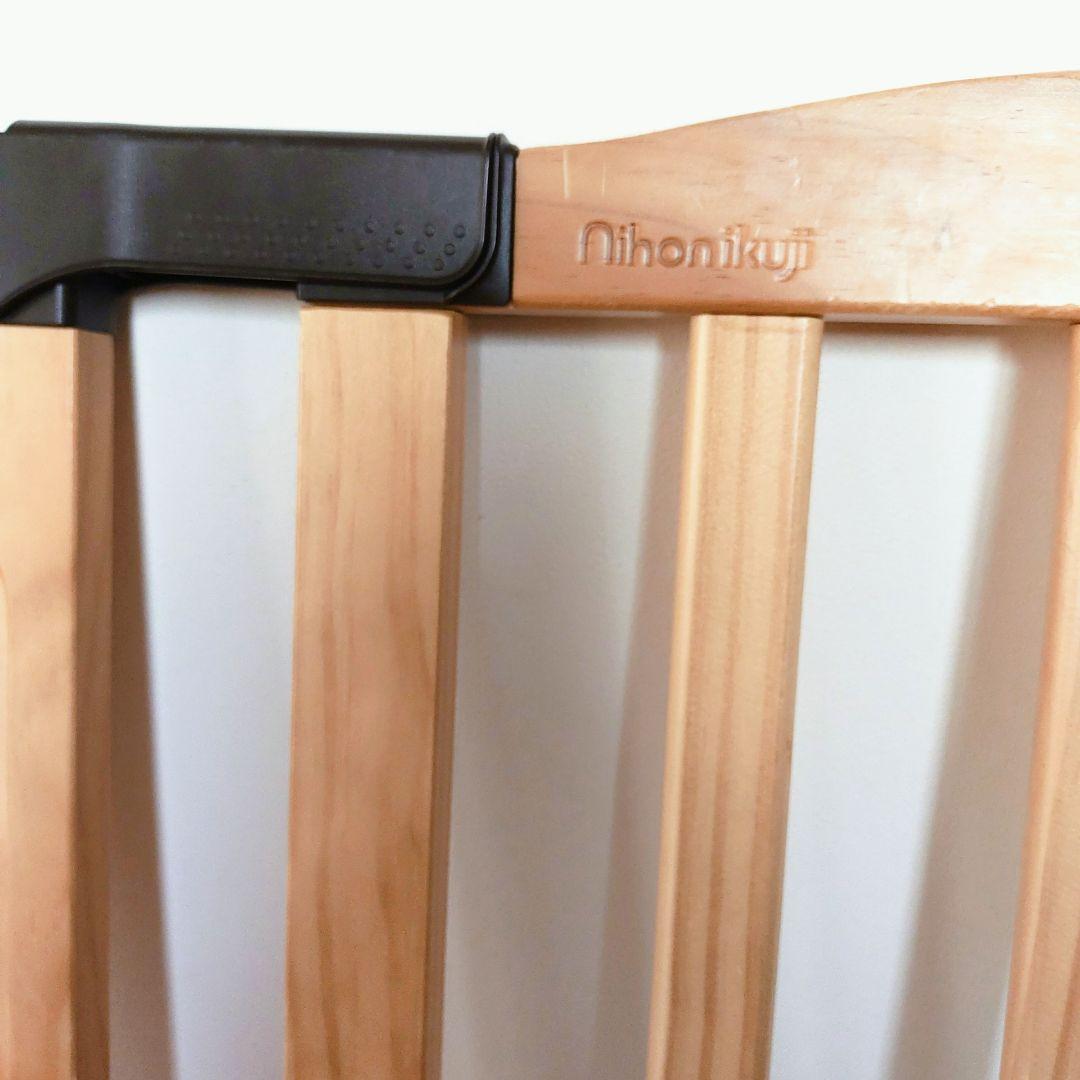 日本育児 おくだけドアーズwoody Lサイズ　拡張パネルで長さ調整OK