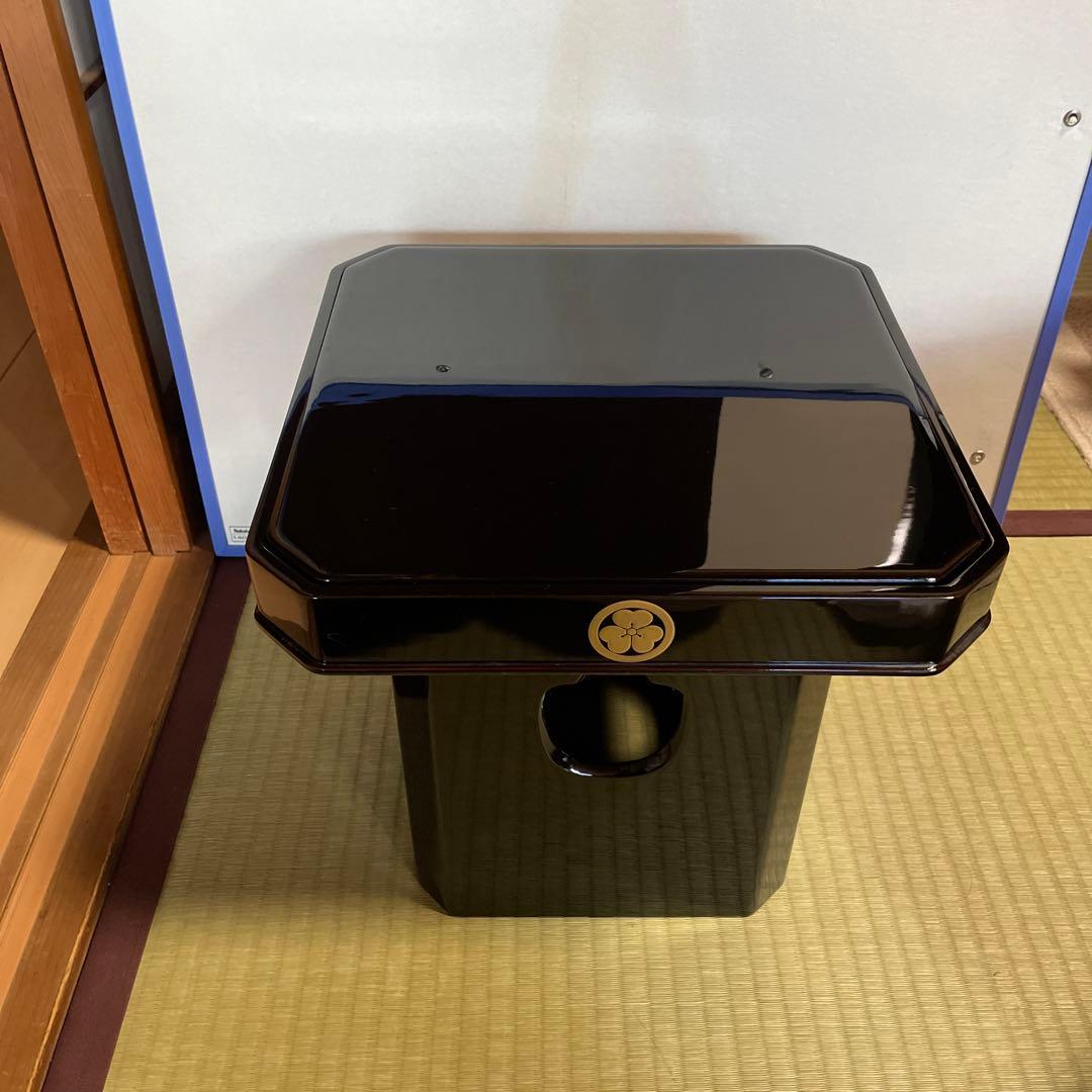 輪島塗り慶塚作　三方