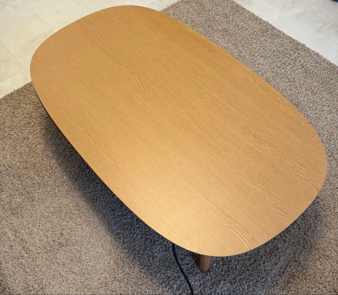 無印　こたつにもなるローテーブル　大