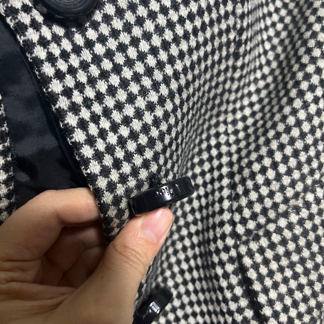 Christian Dior 千鳥紋テーラードジャケット厚手