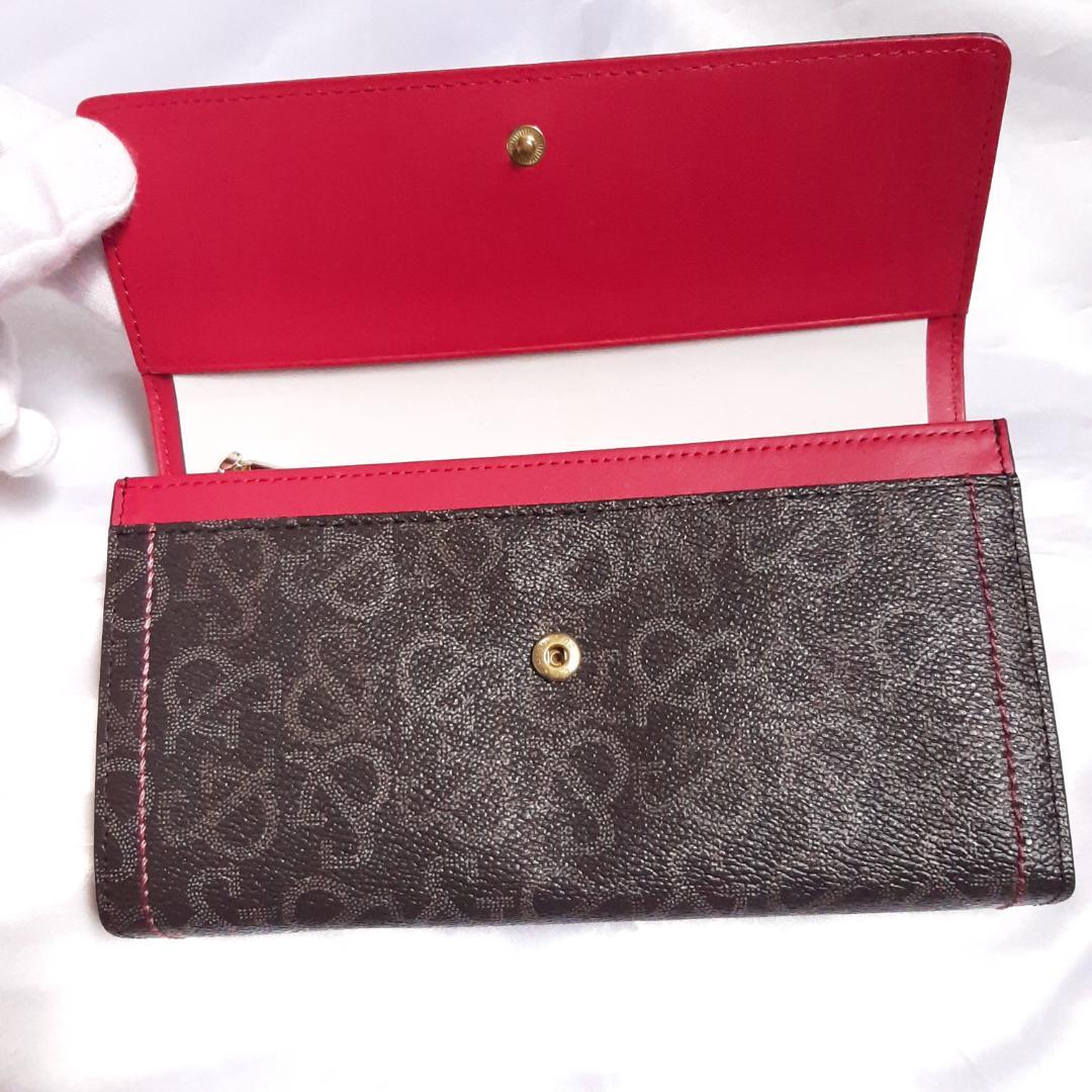 チョコ ピンキー&ダイアン Pinky&Dianne カード入れ付 長財布 新品