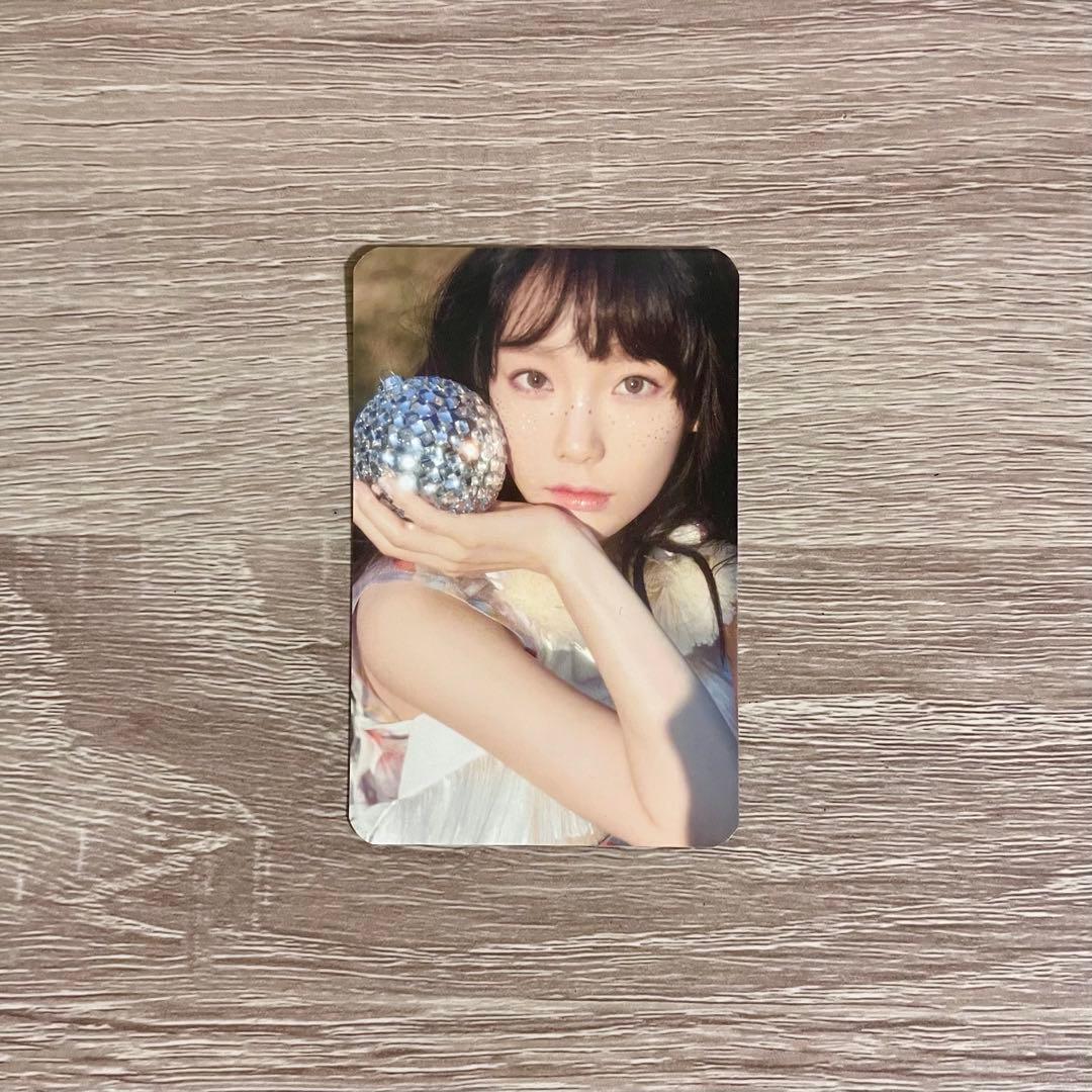 少女時代　テヨン　Magic Christmas ハンドウォーマー　トレカ