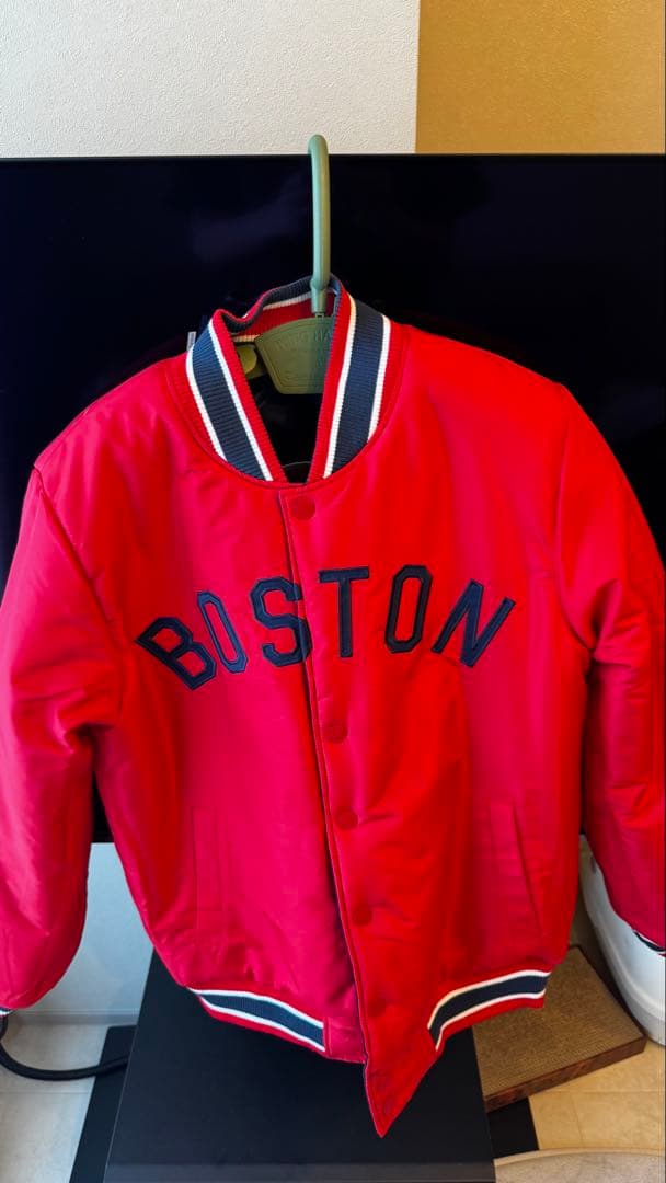 BOSTON RED SOX リバーシブルスタジャン 中綿