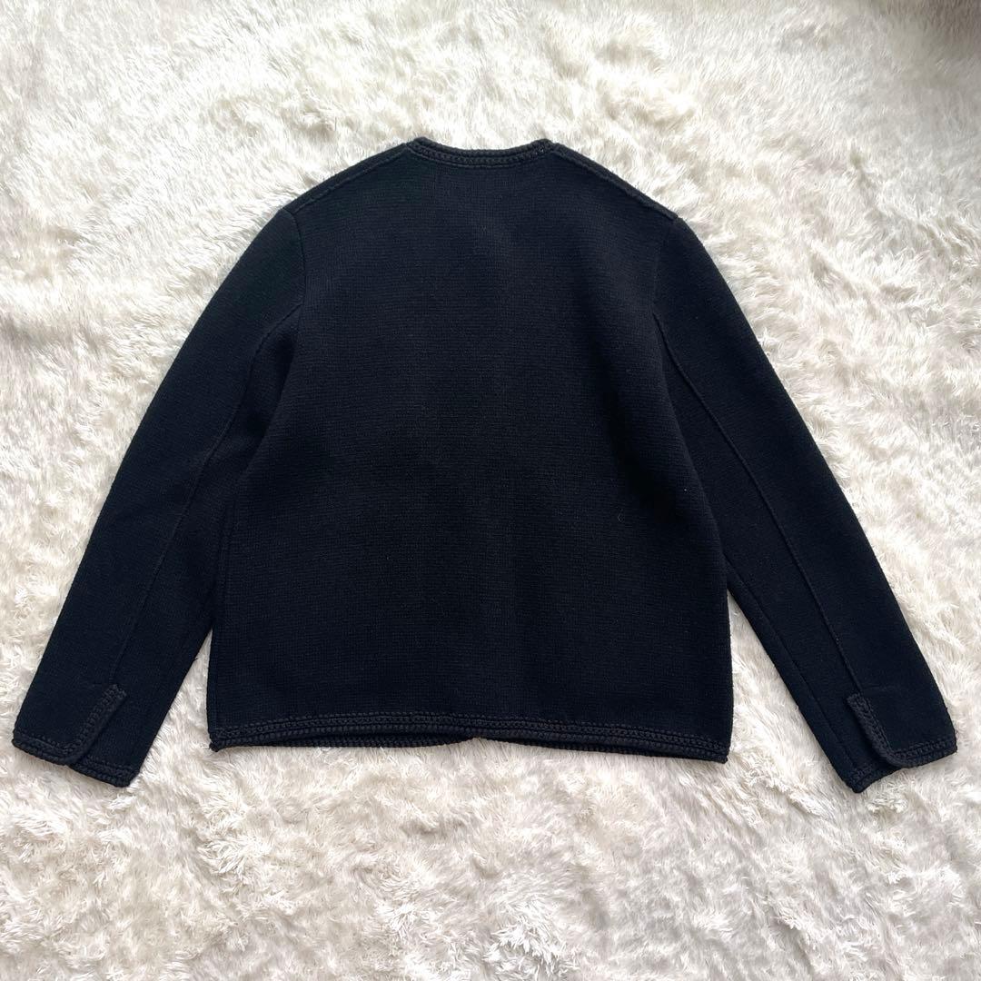 美品✨THE SHINZONE HPS別注　KNIT JACKET ブラック