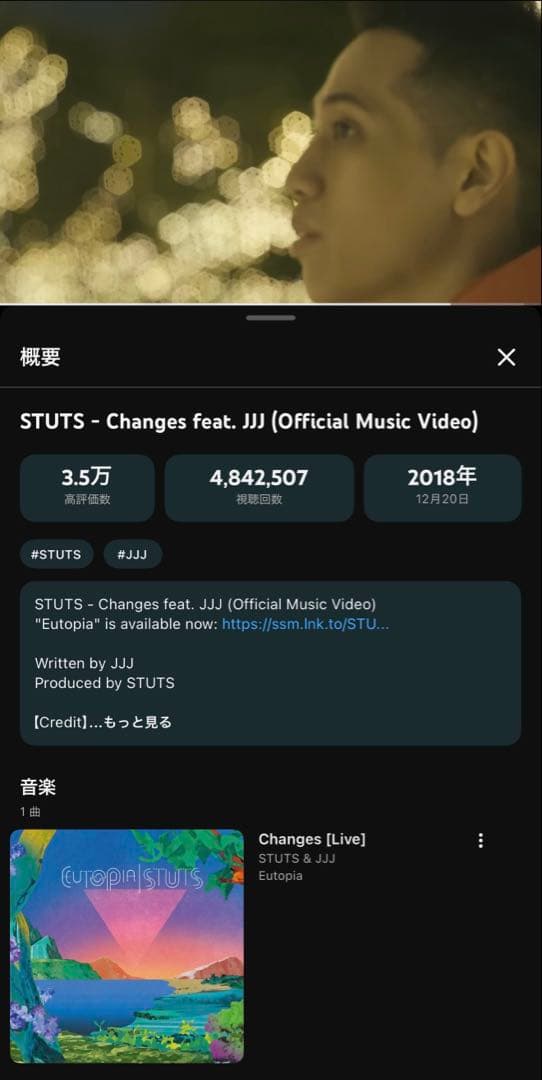 STUTS Eutopia アナログ盤 レコード 2LP 限定盤