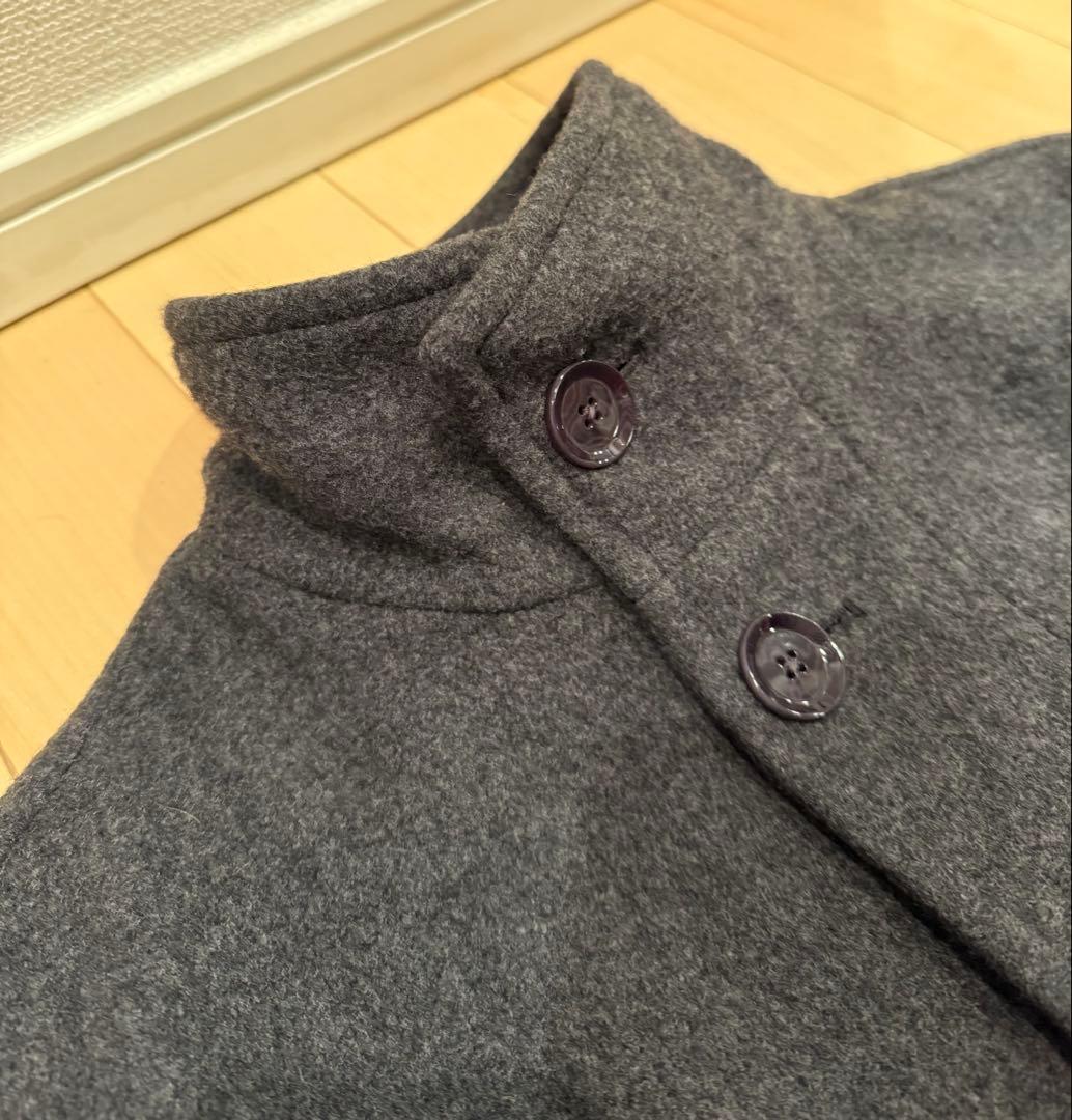 希少) ルメール23年秋冬 バスローブコート グレー ウールカシミア サイズM