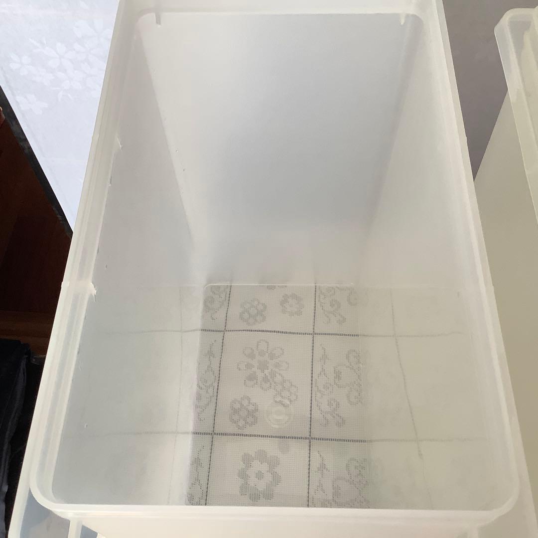 ☆*様 Tupperware 保存容器 半透明　10キロキーパー　米びつ　タッパ