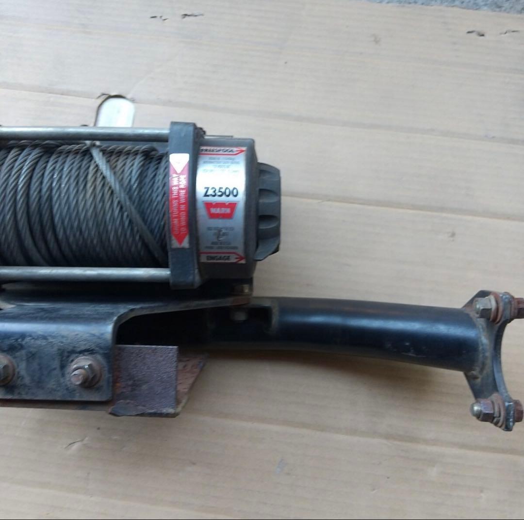 さ*ら様 希少 ジムニーja11 sj40T Z3500 ウインチ ワイヤー付き