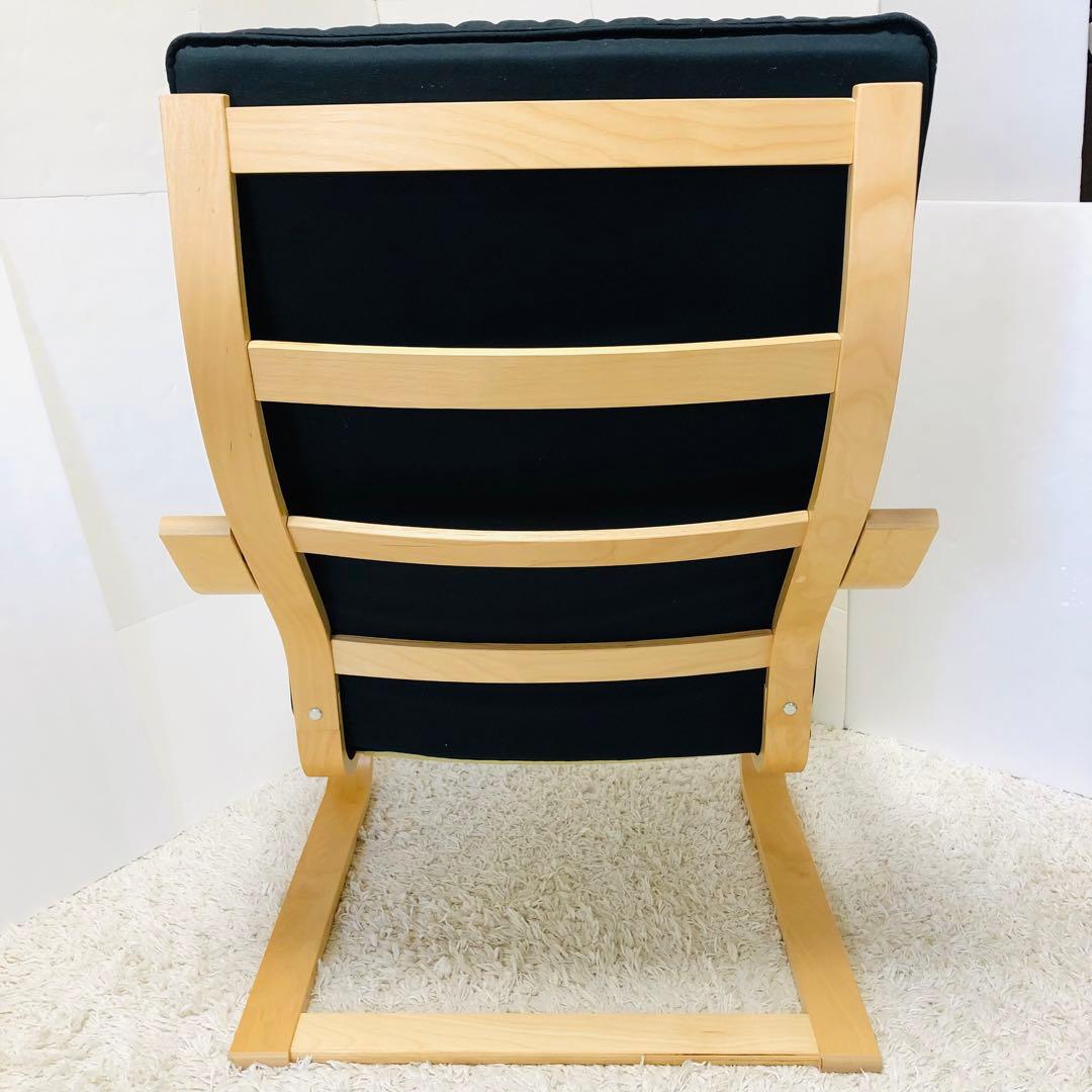 IKEA ポエング　パーソナルチェア　1人掛け　ブラック