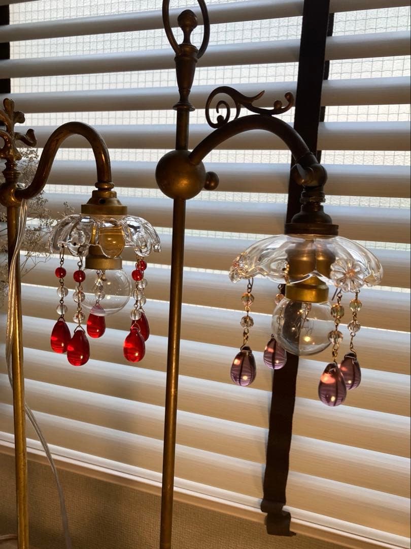 （専用ご予約）　ミニシャンデリア　フランスアンティーク　3点