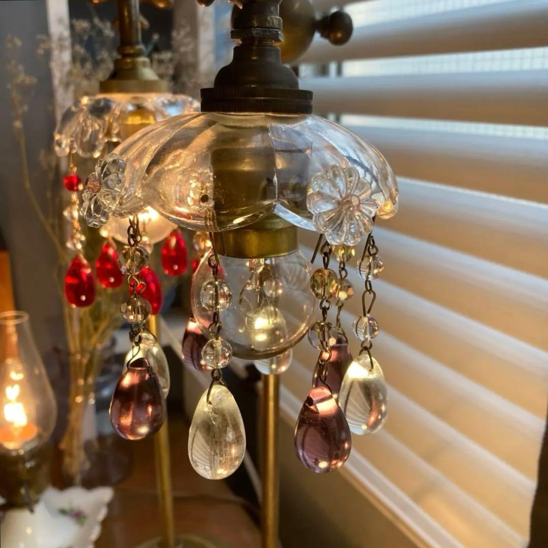 （専用ご予約）　ミニシャンデリア　フランスアンティーク　3点