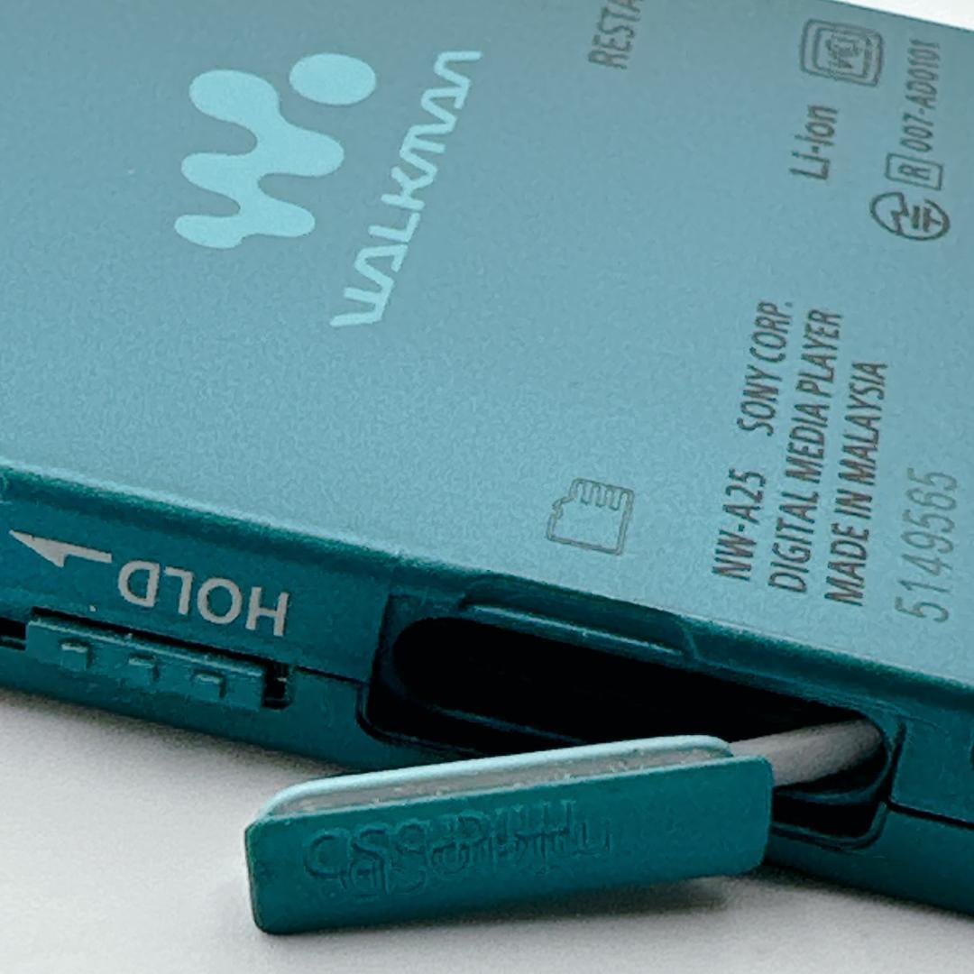 ほぼ未使用✨SONY WALKMAN NW-A25 16GB ターコイズグリーン