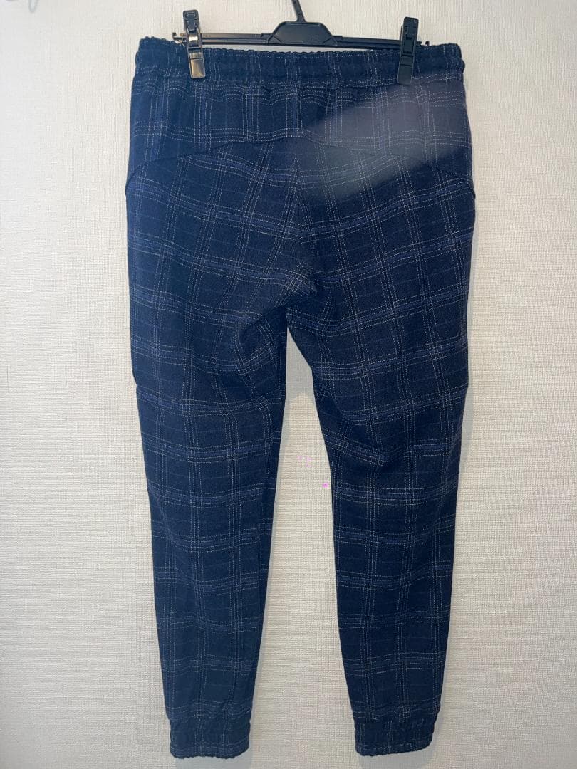 1PIU1UGUALE3 チェック柄 セットアップ（ジャケット＋ジョガーパンツ）