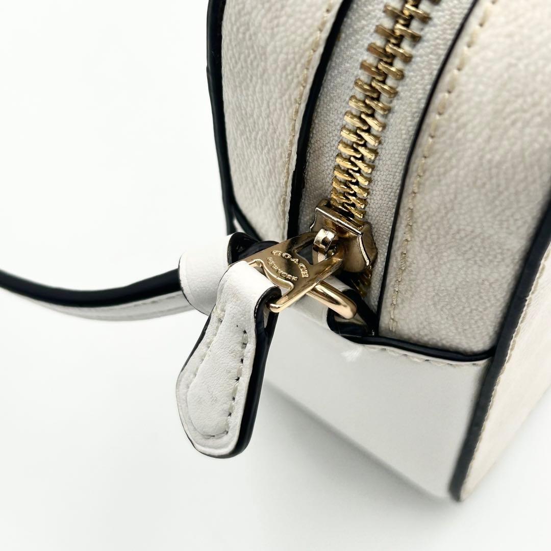 美品⭐︎COACH コーチ シグネチャー ショルダーバッグ カメラ 91677