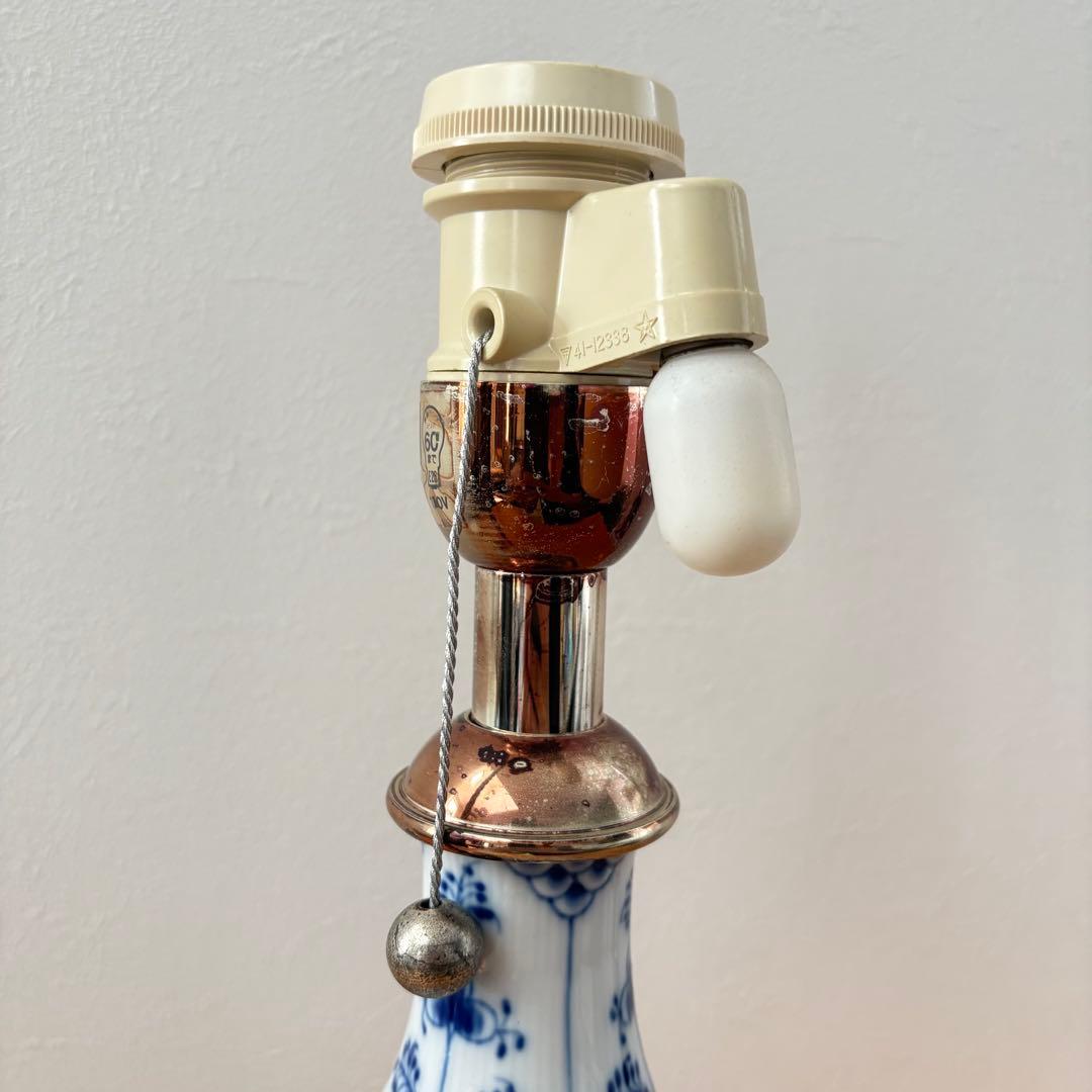 ロイヤルコペンハーゲン ブルーフルーテッド フルレース ヤマギワ照明