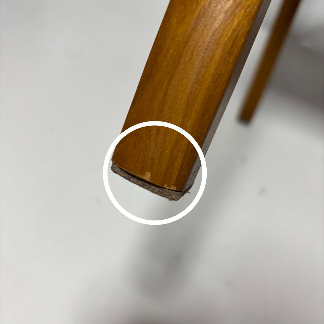 【完成品】ダイニングチェア　ブラウン×ブラック