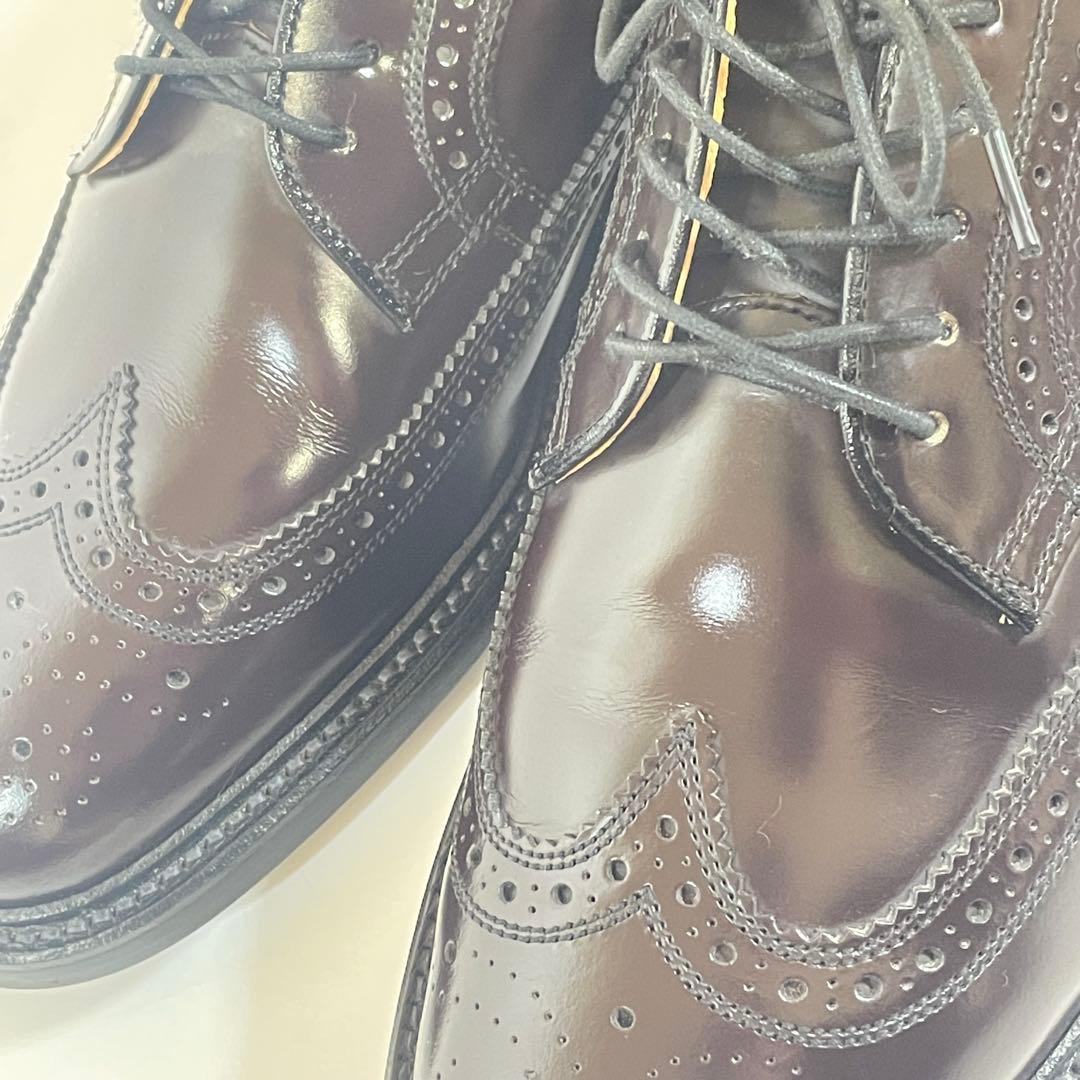 【人気・美品】REGAL　2589 ウイングチップ レザー 茶 26EE