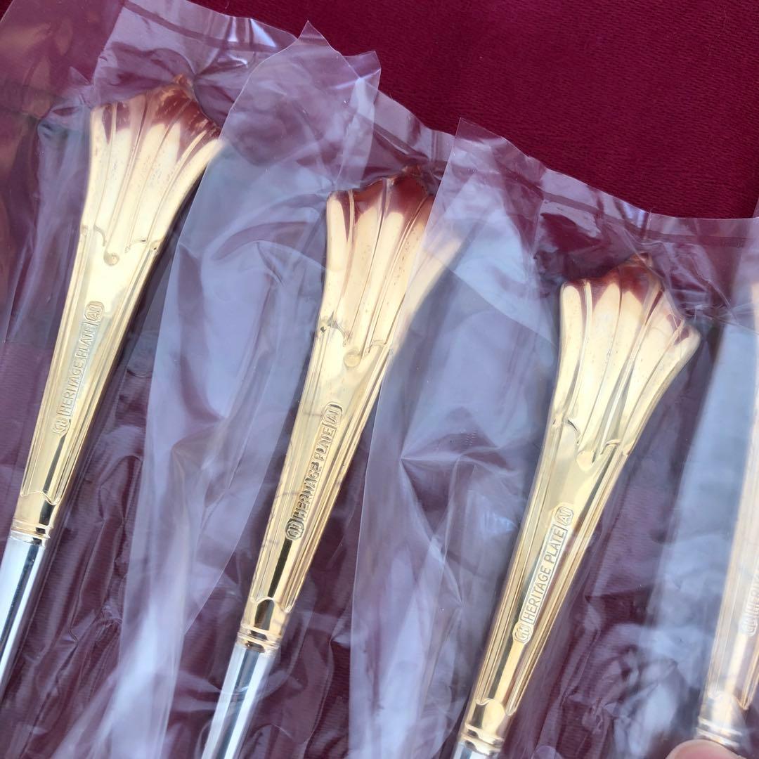 未使用　ジー＆ホルム　ナイフ＆フォーク12本　ヘリテージプレート　最高級　銀製品