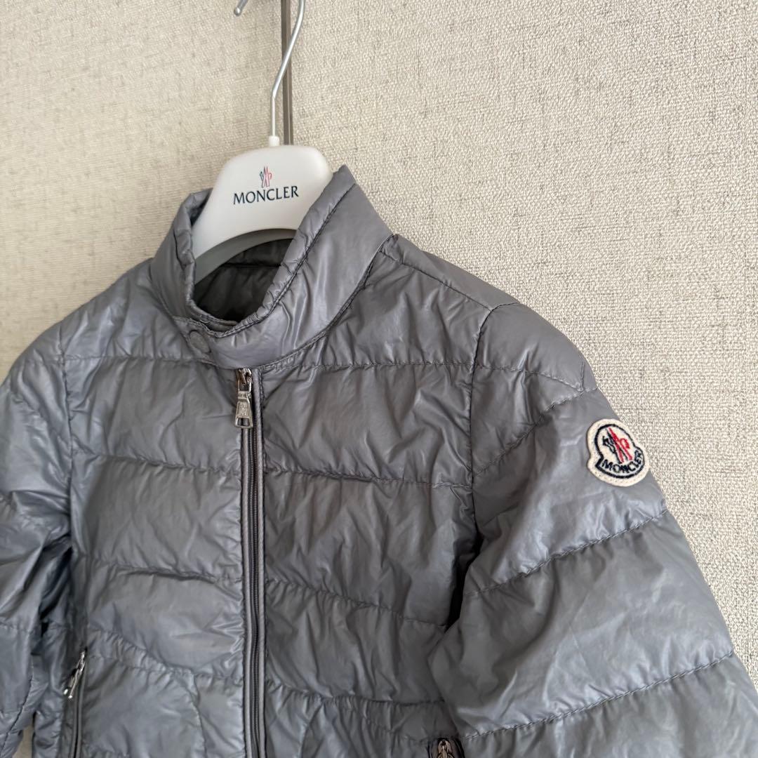 〈クリーニング済み〉モンクレール ダウンジャケット ワッペン有り 男女兼用