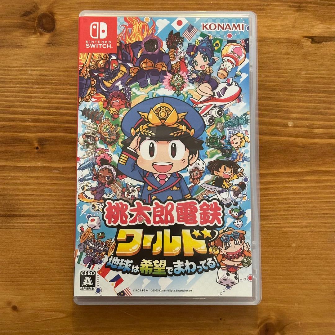 【美品】 Nintendo Switch 有機ELモデル 本体＋桃鉄ワールド