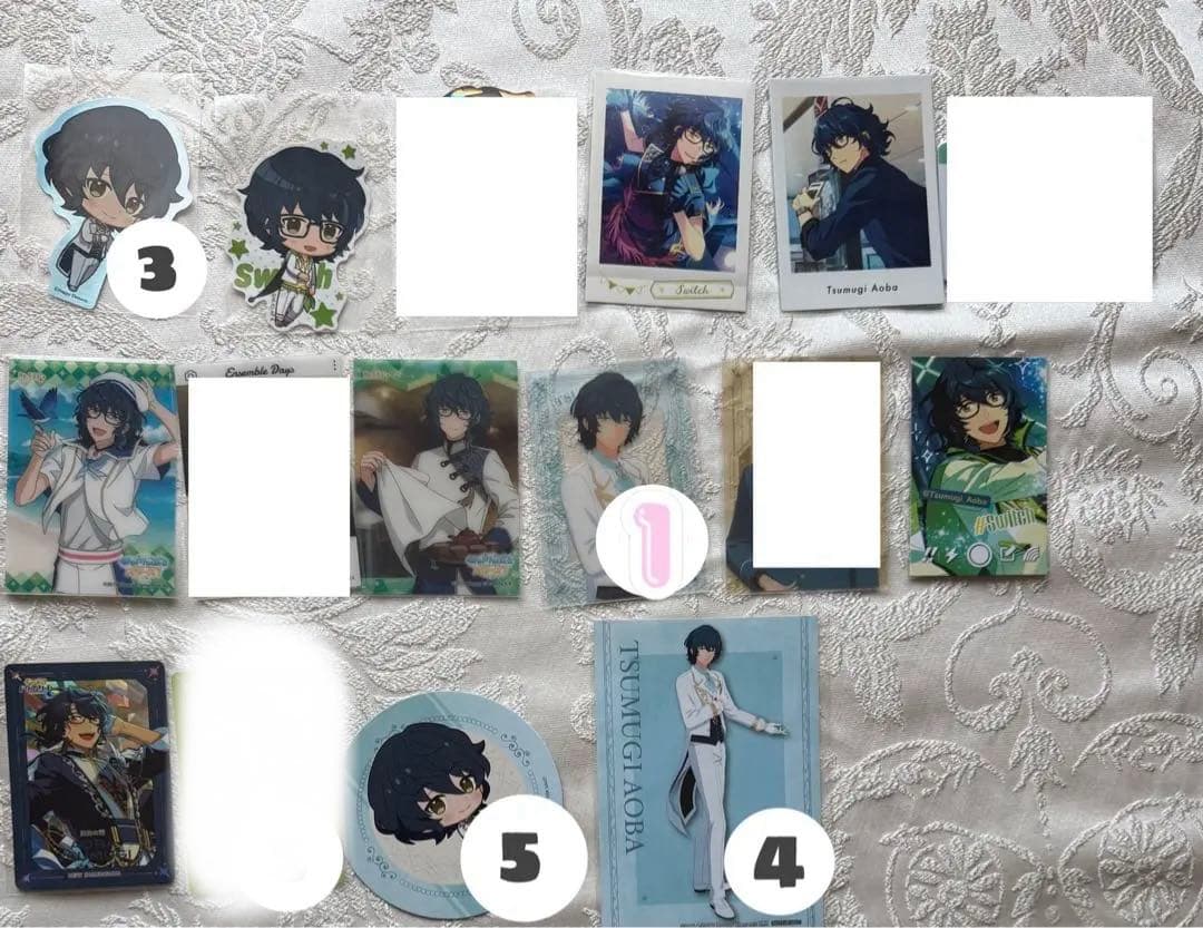 あんスタ 青葉 つむぎ ぱしゃっつ ぱしゃこれ コロッタ 缶バッジ …