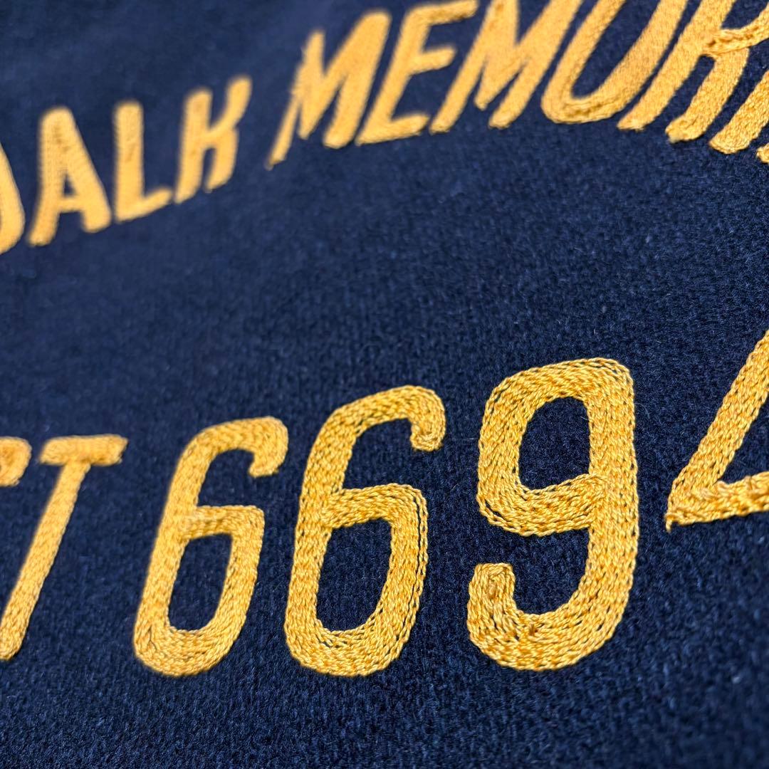 60s V.F.W.退役軍人会 スタジャン ヴィンテージ VFW ワッペン　XL