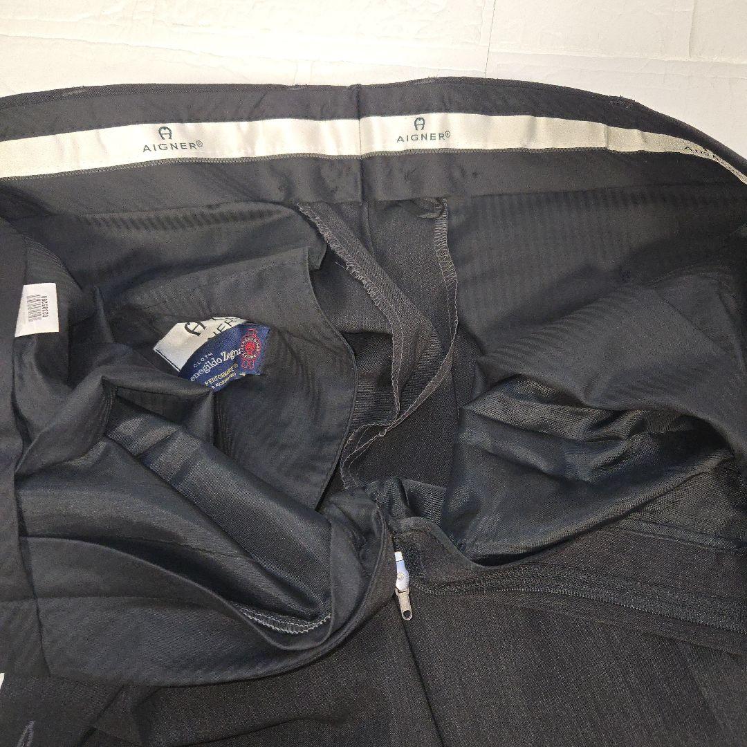 【新品タグ付き✨】AIGNER Zegna 生地 メンズスーツセットアップ 46