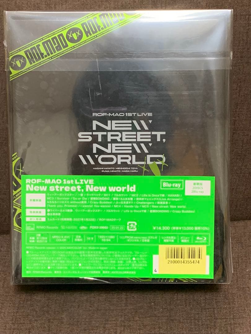 ミュージック ROF-MAO/1st LIVE New street,New world
