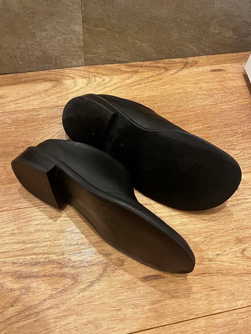 靴 Slide Leather Shoes 38