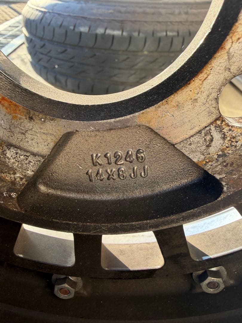 フォーカスレーシング 14インチ ホイール タイヤ付き