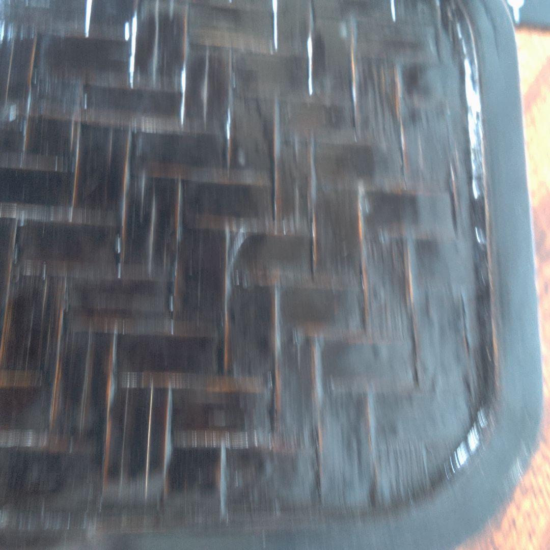 骨董６幾何学模様の木製小物入れ