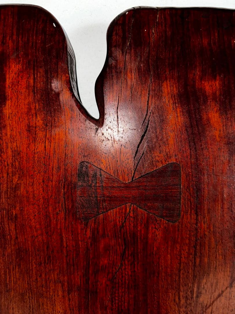 【ブビンガ】　一枚板　ブビンガローテーブル